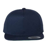 YP Classic 5-Panel Cotton Twill Snapback Cap