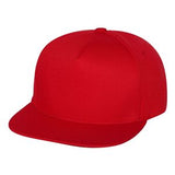 YP Classic 5-Panel Cotton Twill Snapback Cap