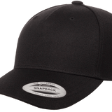 YP Classics 5-Panel Premium Curved Visor Snapback Cap