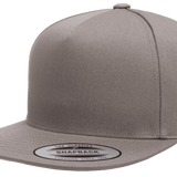 YP Classic 5-Panel Cotton Twill Snapback Cap