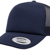 YP Classics Classic Curved Visor Foam Trucker Cap
