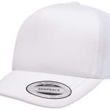YP Classics Classic Curved Visor Foam Trucker Cap