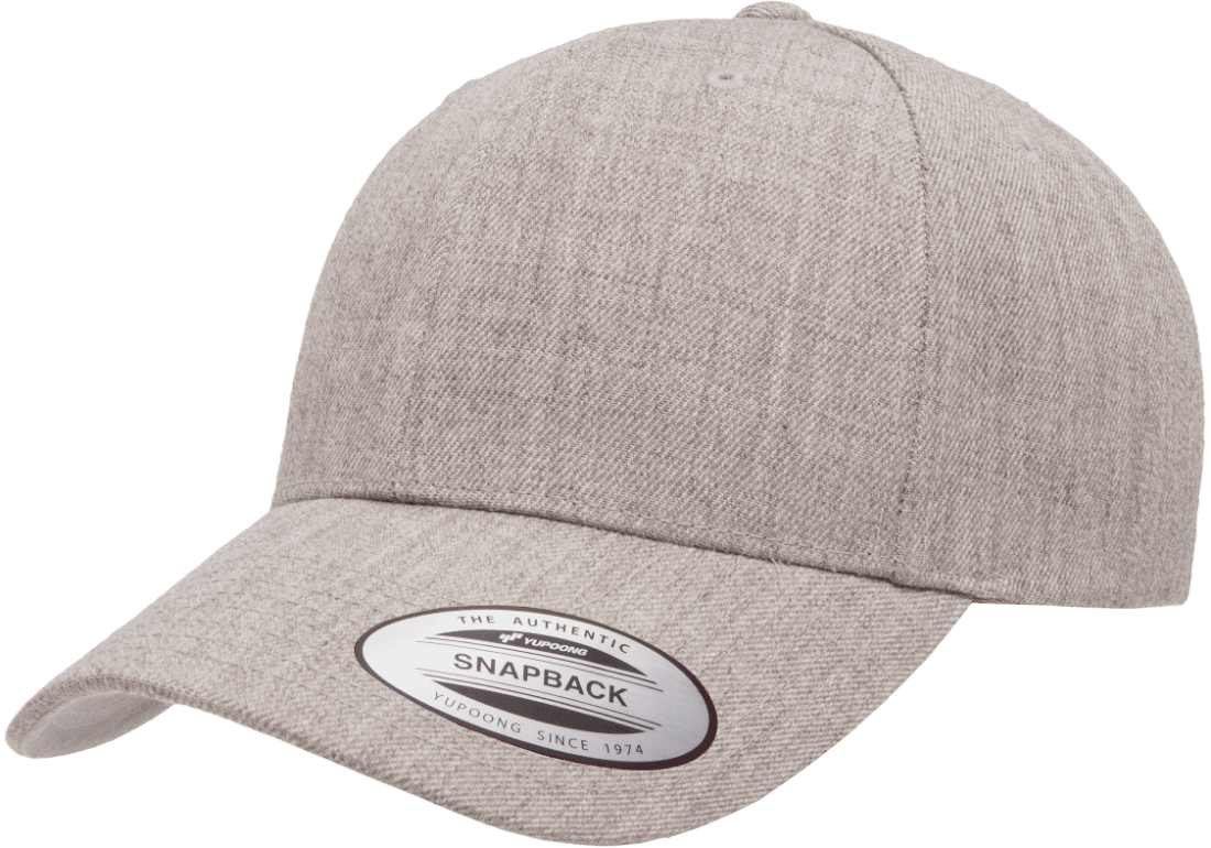 Yupoong premium shop curved visor snapback