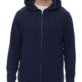 M&O Unisex Zipper Fleece Hoodie