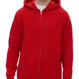 M&O Unisex Zipper Fleece Hoodie