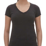 M&O Women's Fine Blend V-Neck T-Shirt