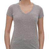 M&O Women's Fine Blend V-Neck T-Shirt