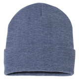 Sportsman Solid 12" Cuffed Beanie SP12