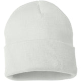 Sportsman Solid 12" Cuffed Beanie SP12