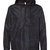 Independent Lightweight Quarter-Zip Windbreaker Pullover Jacket