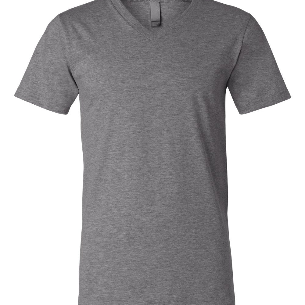 BELLA + CANVAS - Unisex Heather CVC V-Neck Tee