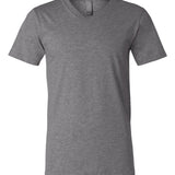 BELLA + CANVAS - Unisex Heather CVC V-Neck Tee