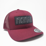 Norak Raw Edge Patch Trucker Cap