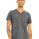 BELLA + CANVAS - Unisex Heather CVC V-Neck Tee