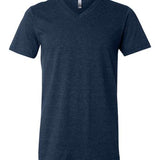 BELLA + CANVAS - Unisex Heather CVC V-Neck Tee