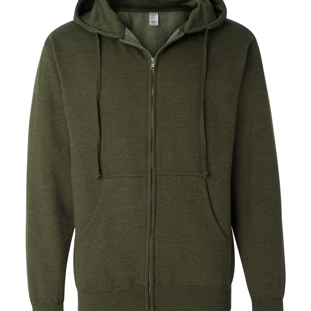 Independent Midweight Full-Zip Hooded Sweatshirt