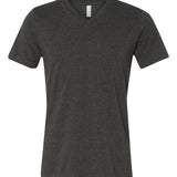 BELLA + CANVAS - Unisex Heather CVC V-Neck Tee