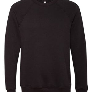 BELLA + CANVAS - Unisex Sponge Fleece Raglan Crewneck Sweatshirt
