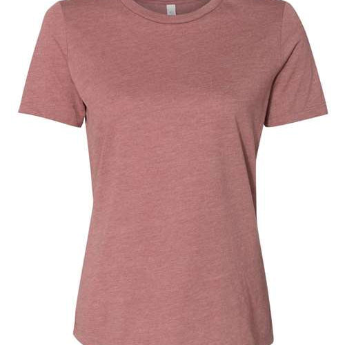 BELLA + CANVAS - Women’s Relaxed Fit Heather CVC Tee