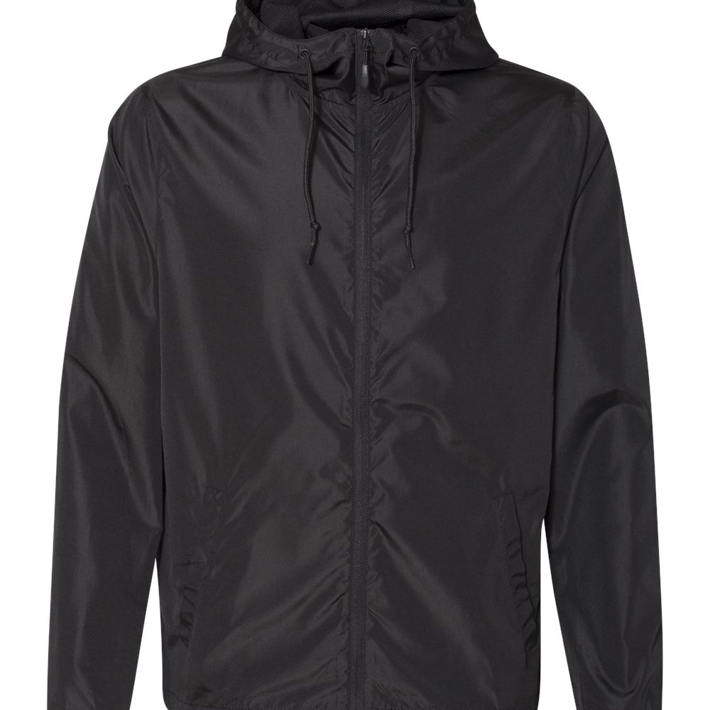 Independent Lightweight Windbreaker Full-Zip Jacket