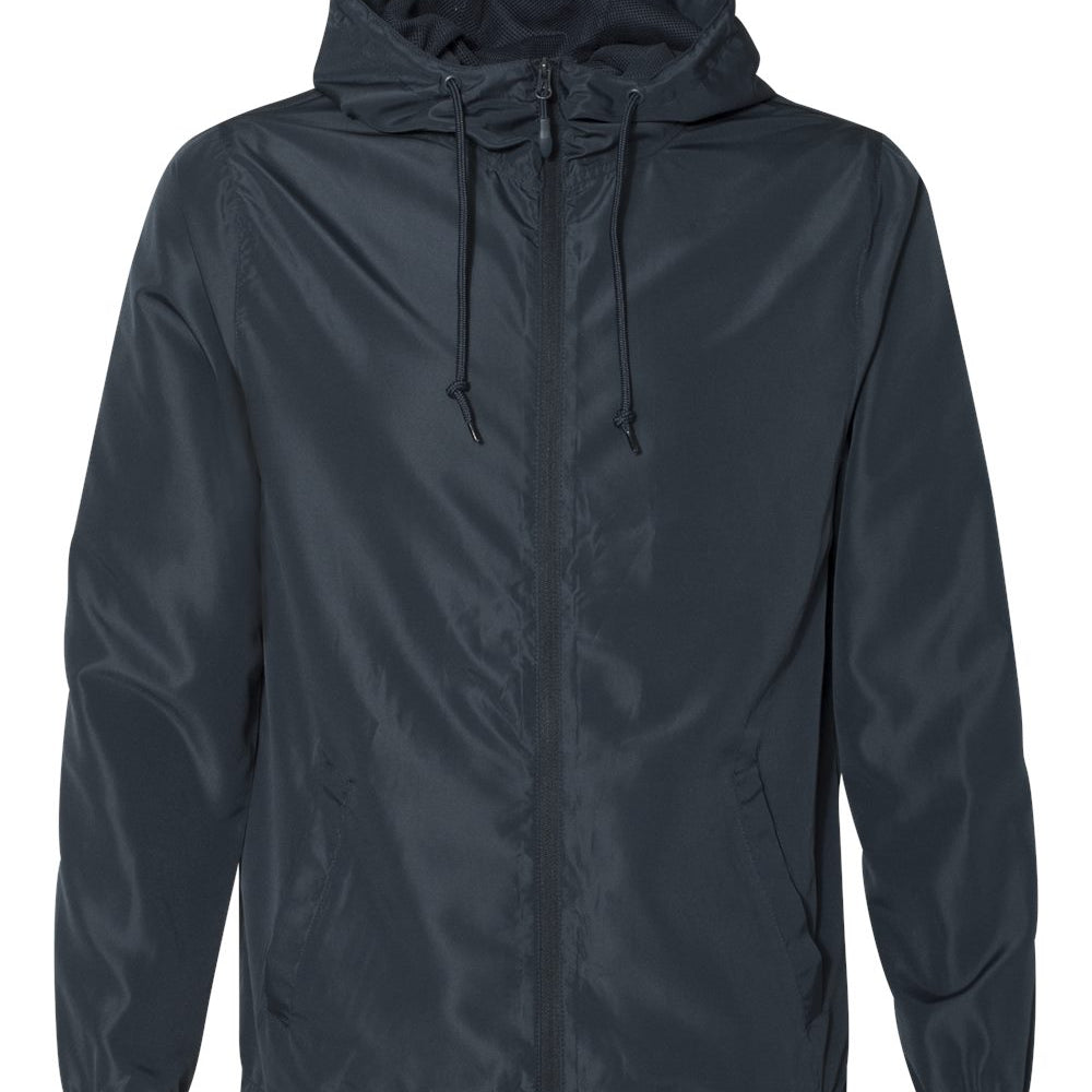 Independent Lightweight Windbreaker Full-Zip Jacket