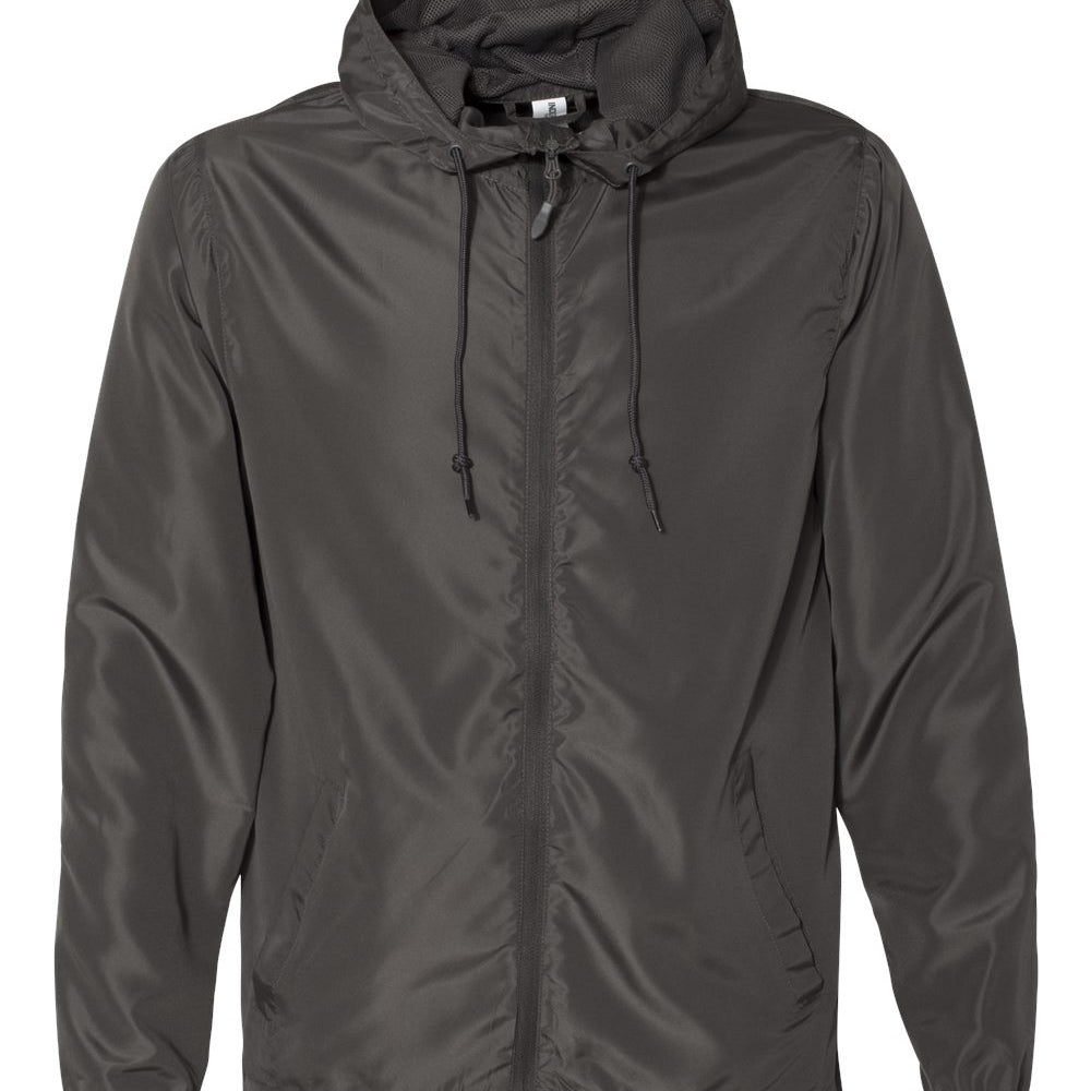 Independent Lightweight Windbreaker Full-Zip Jacket