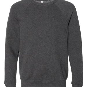 BELLA + CANVAS - Unisex Sponge Fleece Raglan Crewneck Sweatshirt