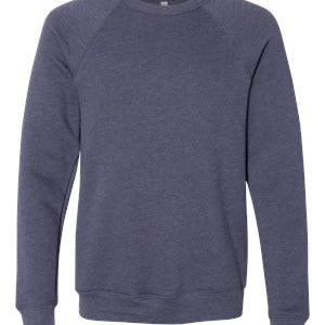 BELLA + CANVAS - Unisex Sponge Fleece Raglan Crewneck Sweatshirt