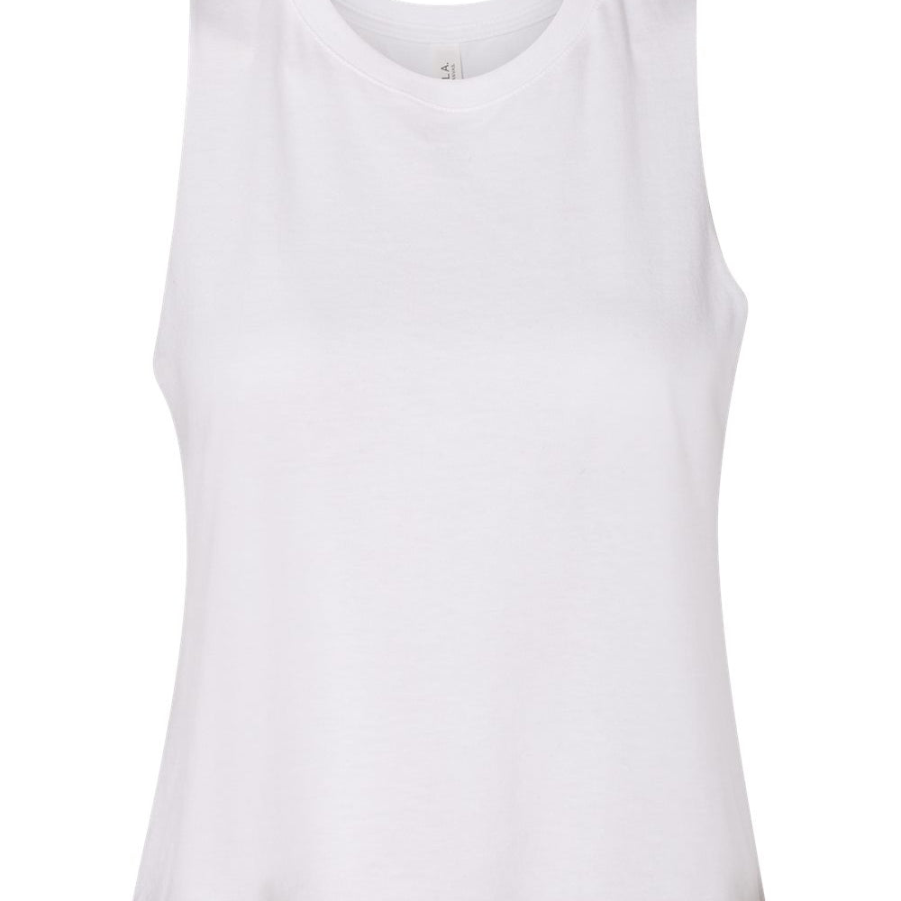 BELLA + CANVAS - Women's Racerback Cropped Tank