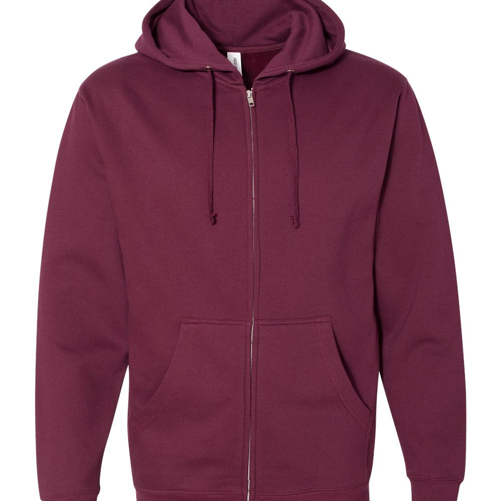 Independent Midweight Full-Zip Hooded Sweatshirt