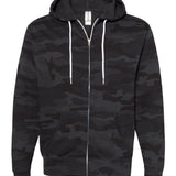 Independent Lightweight Full Zip-Up Hooded Sweatshirt