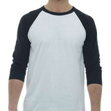 M&O Raglan Three-Quarter Sleeve Baseball T-Shirt