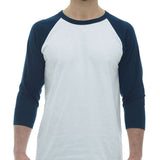 M&O Raglan Three-Quarter Sleeve Baseball T-Shirt