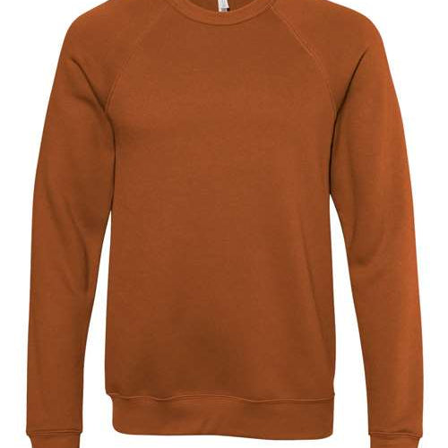 BELLA + CANVAS - Unisex Sponge Fleece Raglan Crewneck Sweatshirt