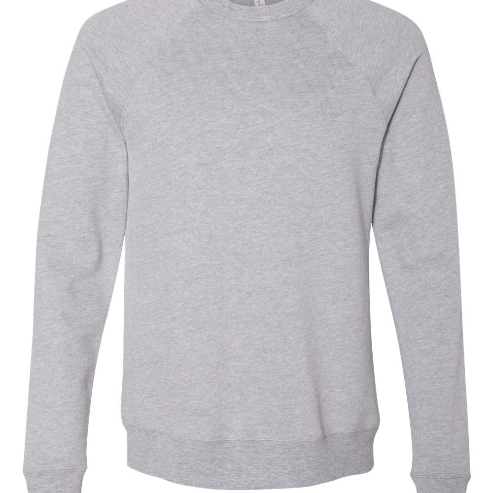BELLA + CANVAS - Unisex Sponge Fleece Raglan Crewneck Sweatshirt