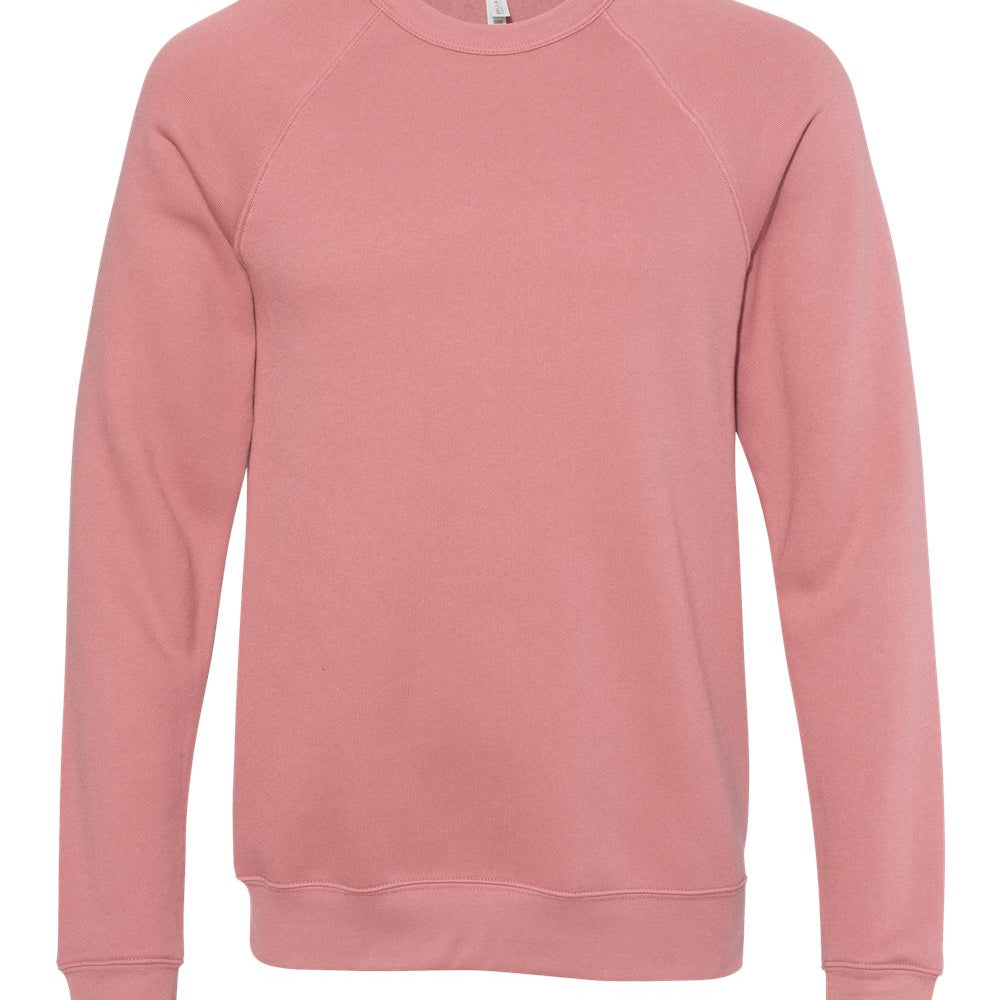 BELLA + CANVAS - Unisex Sponge Fleece Raglan Crewneck Sweatshirt