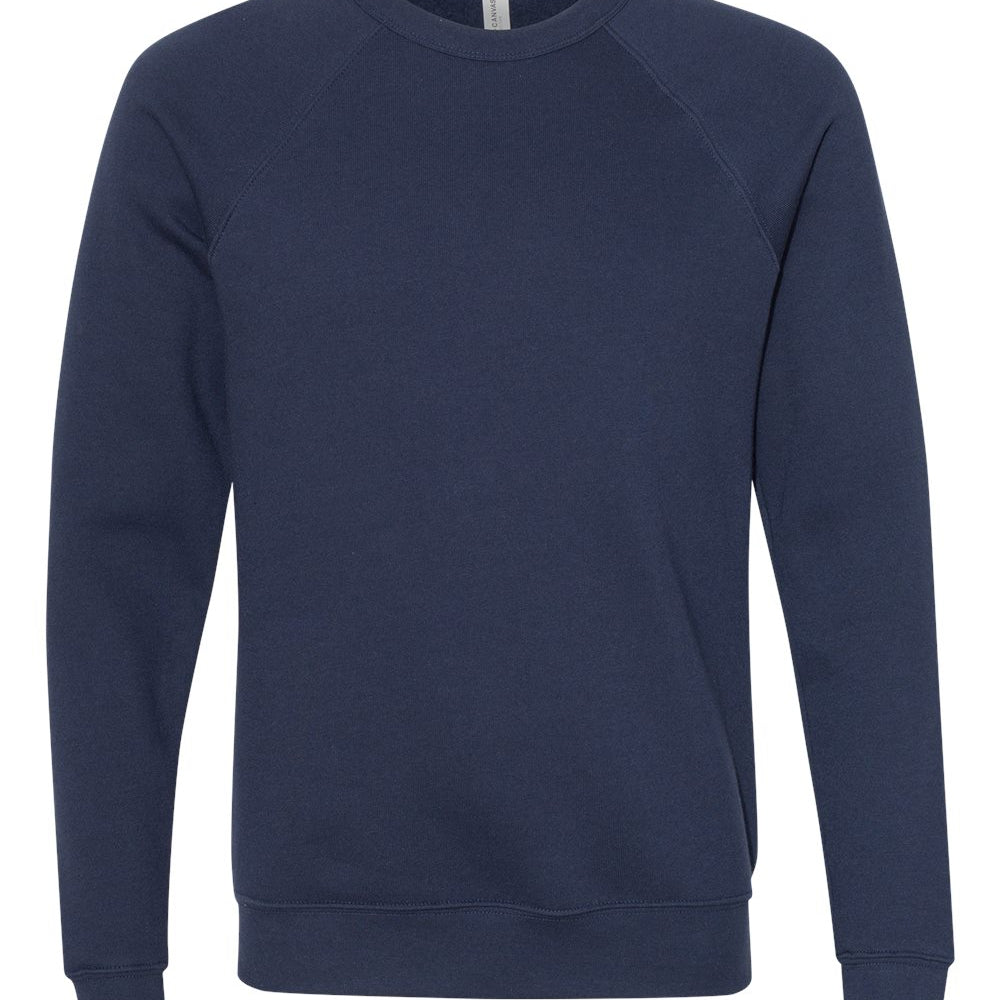 BELLA + CANVAS - Unisex Sponge Fleece Raglan Crewneck Sweatshirt