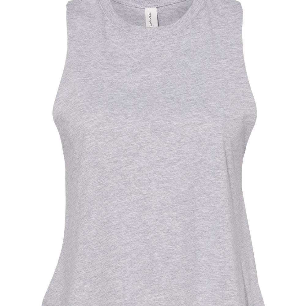 BELLA + CANVAS - Women's Racerback Cropped Tank