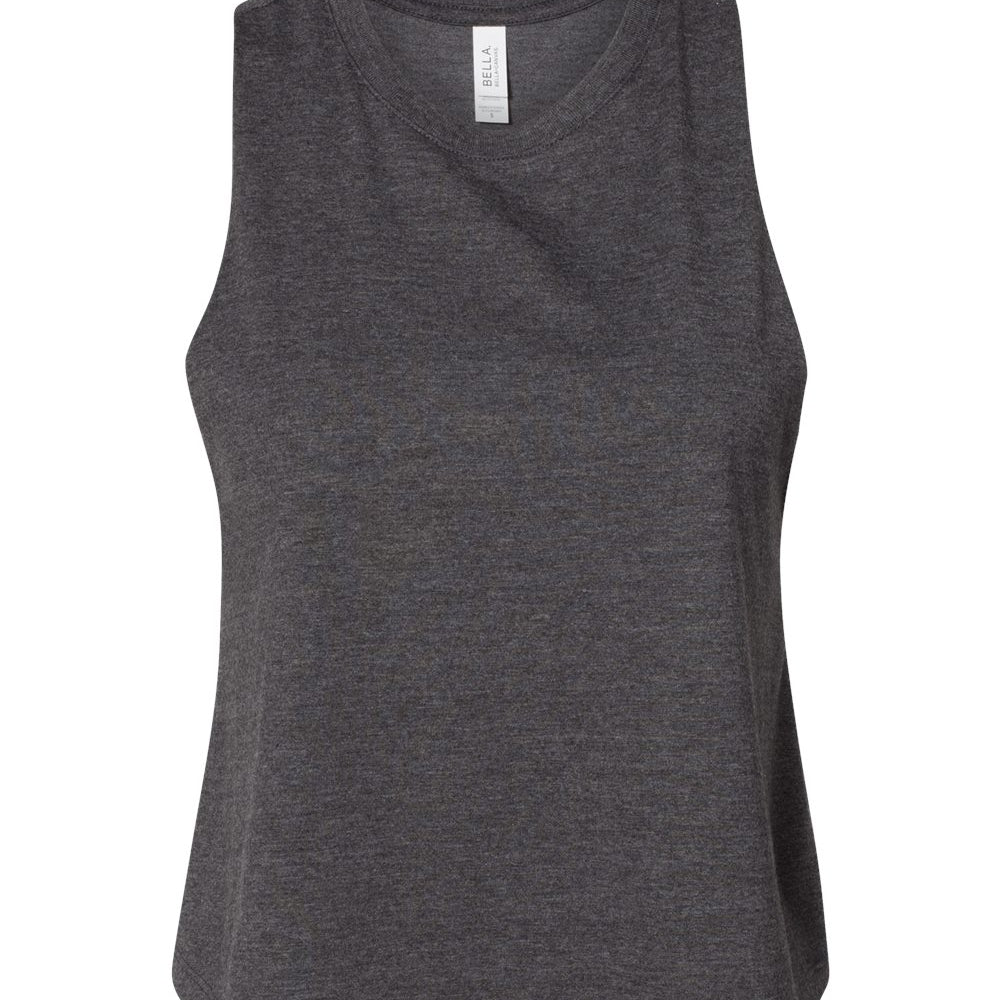 BELLA + CANVAS - Women's Racerback Cropped Tank