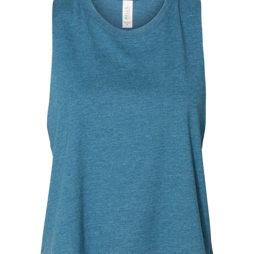 BELLA + CANVAS - Women's Racerback Cropped Tank
