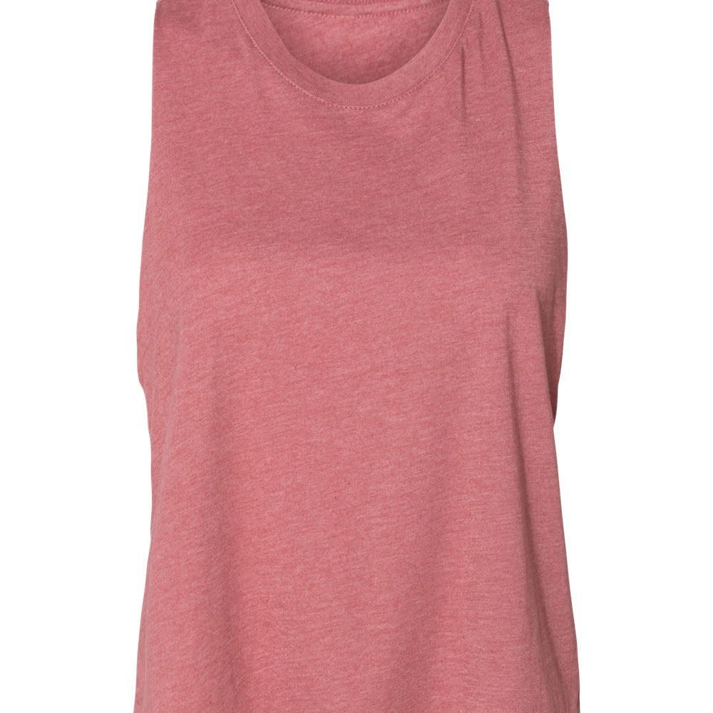 BELLA + CANVAS - Women's Racerback Cropped Tank