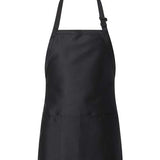 Q-Tees - Full-Length Apron with Pouch Pocket