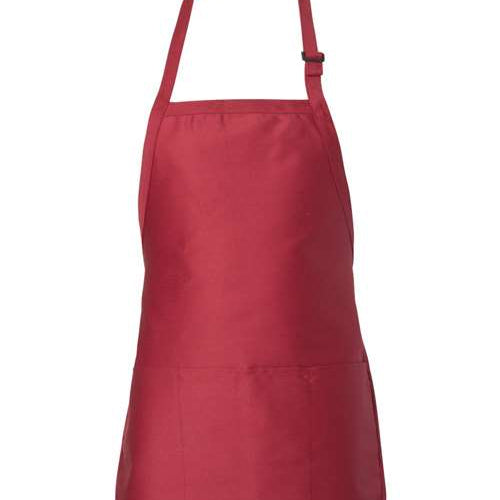 Q-Tees - Full-Length Apron with Pouch Pocket