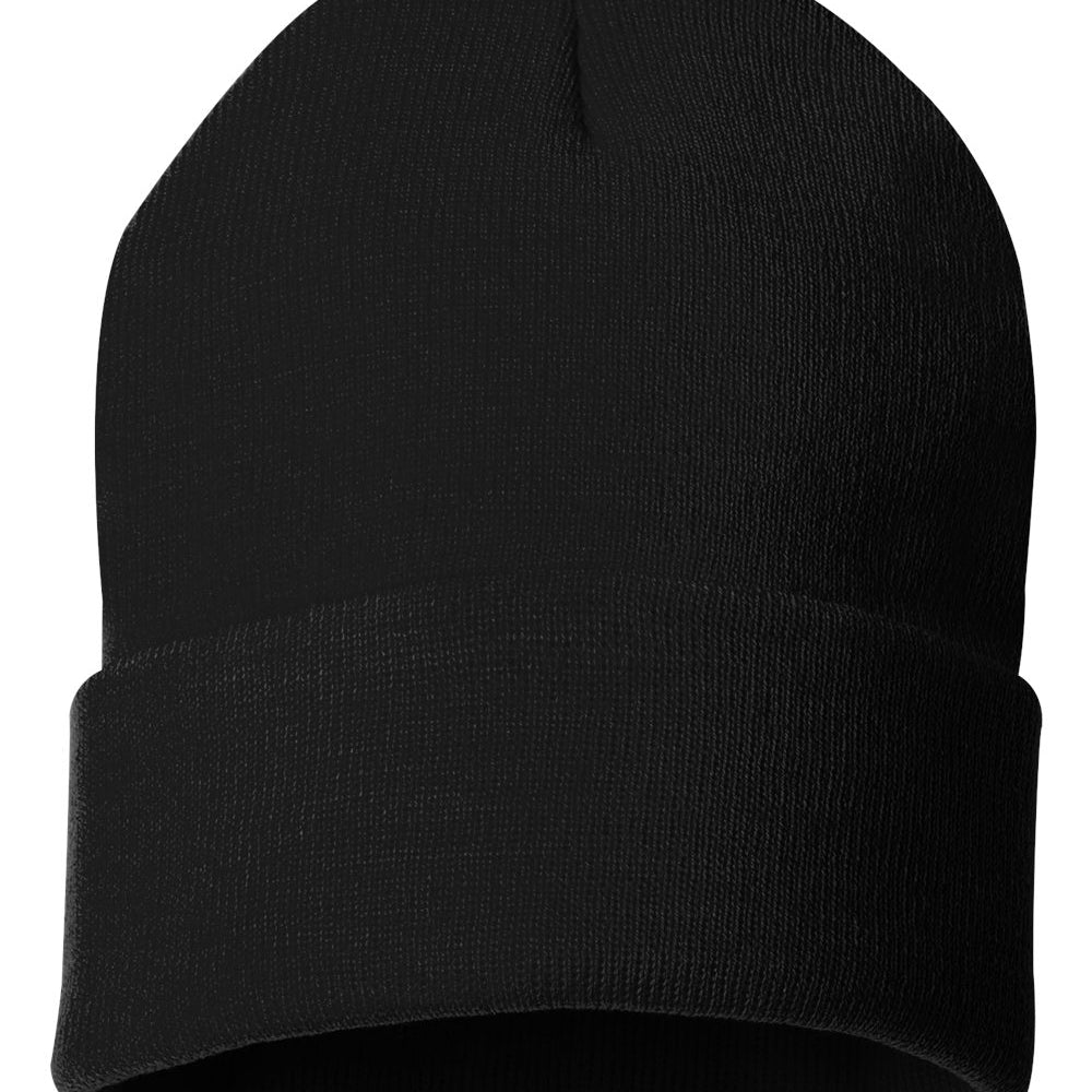 Sportsman Solid 12" Cuffed Beanie SP12