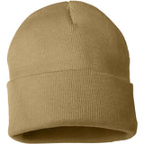 Sportsman Solid 12" Cuffed Beanie SP12