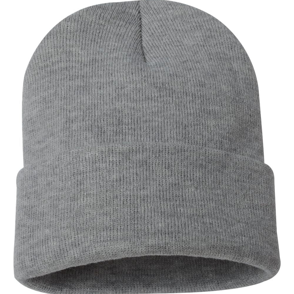 Sportsman Solid 12" Cuffed Beanie SP12
