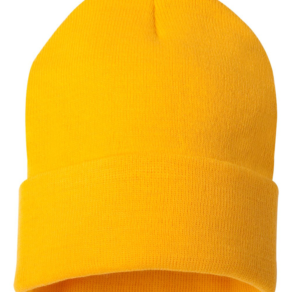 Sportsman Solid 12" Cuffed Beanie SP12