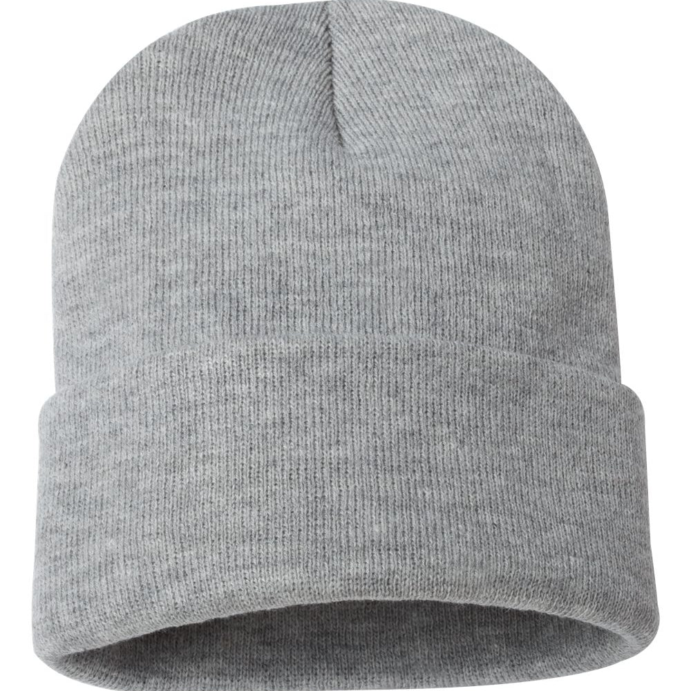 Sportsman Solid 12" Cuffed Beanie SP12