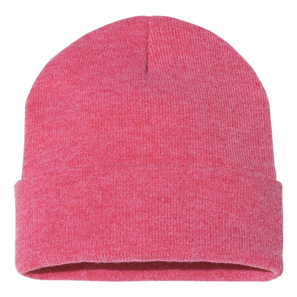 Sportsman Solid 12" Cuffed Beanie SP12
