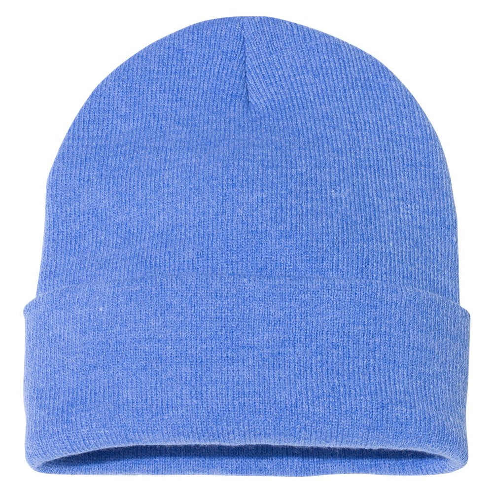 Sportsman Solid 12" Cuffed Beanie SP12